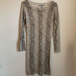 Gold And Black Skin Tight Occasion Dress